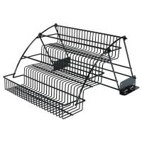 Cesta extraíble de almacenamiento de cocina de 3 niveles, estante de especias, armario de despensa, estante de encimera, organizador de tarros - details 7