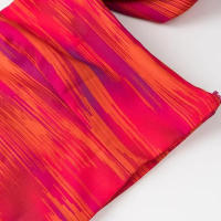 TRAFZA-Conjunto elegante de verano para Mujer, Top corto ajustado con cremallera lateral y Espalda descubierta, a la cadera Falda Midi, paquete salvaje - details 6