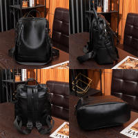 Bolso de hombro para mujer, versión coreana, versátil, a la moda, mochila de cuero PU suave de gran capacidad, doble uso - details 8