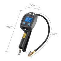 Con boquillas de manguera Iator, probador de coche, medidor de presión de neumáticos 0-255Psi 0-18Bar, Monitor, pistola de ionización, manómetro de neumáticos de motocicleta y bicicleta - details 13