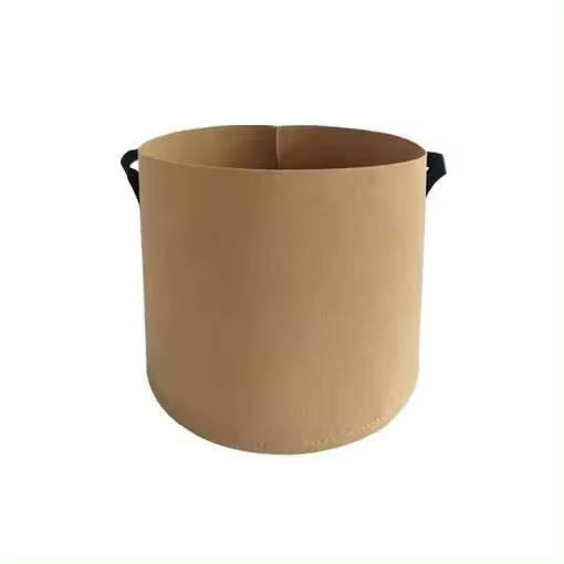 Bolsas de plántulas hermosas negras de fieltro no tejido de cultivo grueso de alta calidad de 300g - 1