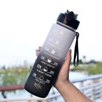 Botella de Agua Deportiva a Prueba de Fugas 32 Oz Horas de Beber Paja Ideal para Fitness Gimnasio Al Aire Libre - details 2