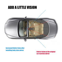 Espejo retrovisor Interior automotriz para bebé, montaje fácil, probado contra choques, tamaño Mini, para asiento trasero de niño pequeño - details 6