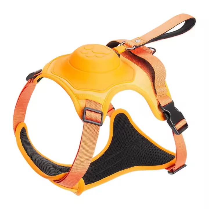 Correas de perro retractables 2 en 1 con cojín para caminata suave y ajustable Sin tirante Accesorios para mascotas - 1