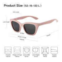 Gafas de sol polarizadas cuadradas de moda para mujer, protección UV400, gafas de sol de mariposa para damas, compras Gif - details 23