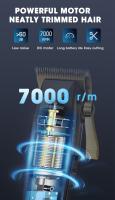 Maquinilla de afeitar eléctrica multifuncional, recargable, carga rápida, cortadora de pelo profesional, recortadora de nariz, pelo y barba - details 4