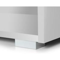 Estantería Vela Blanca 190x60x28cm 5 Estantes Librería Biblioteca Mueble Organizador Oficina - details 1