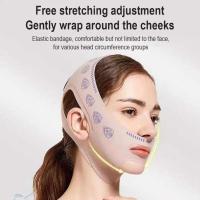 Vende funda más delgada, cinturón de estiramiento, línea en V, correa más delgada para la cara, tensor de papada, herramienta de mascarilla facial con correa delgada - details 4