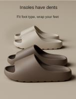 Chanclas de coco cómodas y duraderas con suelas gruesas y diseño de Tabla de lavar, sandalias de EVA para exteriores - details 13