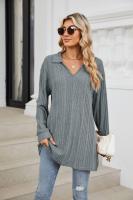 Camiseta Polo con Cuello Redondo para Mujer Algodón 100% Moda Juvenil de Lujo Precios Bajos Bonitos - details 20