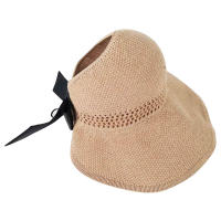 Sombreros para el sol nuevo sombrero de verano para mujer Edición coreana moda moderna y versátil aleros grandes protección solar al aire libre plegable - details 26