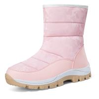 Botas de nieve para mujer, zapatos cálidos para exteriores a la moda, zapatos planos informales a la moda, botas cortas para mujer - details 0