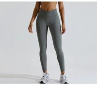 Mallas de Yoga para mujer, Leggings deportivos de cintura alta, elásticos, sin costuras, para gimnasio - details 18