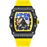 Reloj de Pulsera de Cuarzo de Lujo Automático Diseño Ecológico Oro Resistente al Agua Luminoso - details 19