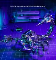 471 Uds. Conjunto de bloques magnéticos 3D de cangrejo modelo de metal DIY rompecabezas hecho a mano escorpión regalo de alta precisión - details 5