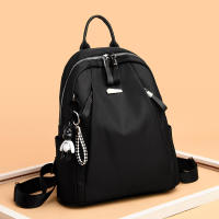 Mochila informal de de de gran capacidad para mujer, bolso hombro tela impermeable, antirrobo, estil - details 29
