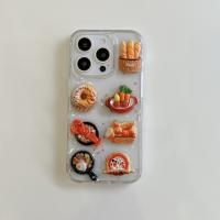 La comida tridimensional para pizza es adecuada para la funda del teléfono móvil Apple 15 iPhone16ProMax nuevo 13pro anticaída 12 divertido nicho 11 super fire hembra 14pro carcasa suave creativa todo incluido - details 6