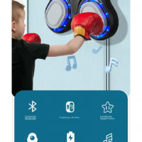 Modelo 2025 Boxeo con Música LED 9 Velocidades, 9 Modos de Entrenamiento, Boxeo de Pared con Bluetooth - details 1