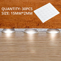 KAK-almohadillas de silicona anticolisión para muebles, 30-80 piezas amortiguador autoadhesivo para puerta de armario, herrajes protectores para muebles - details 4