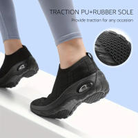 Zapatillas de moda para mujer Fly Weave One Foot Estribo Zapatos Casuales Transpirable Simple Air Cushion Zapatillas - details 13