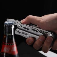 Cuchillo Plegable de Mujeres Daicamping DL10 Multitool EDC Herramientas de Supervivencia al Aire Libre con Abrazadera y Clip Tijeras - details 11