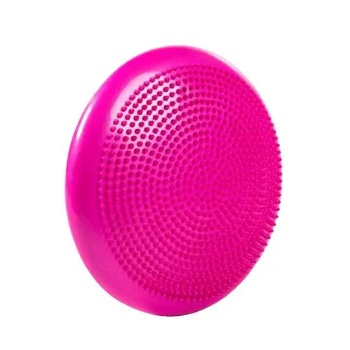 Colchoneta de equilibrio inflable para Yoga, colchón de equilibrio oscilante, cojín de discoteca, Bola de Yoga, 33cm - 1