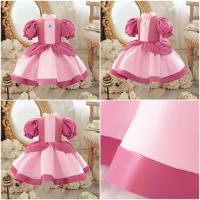 Vestido de princesa Cosplay de jazmín Bella Durmiente de melocotón de Alicia para niñas, disfraz de regalo de cumpleaños, vestido de fiesta de Halloween para niños - details 14