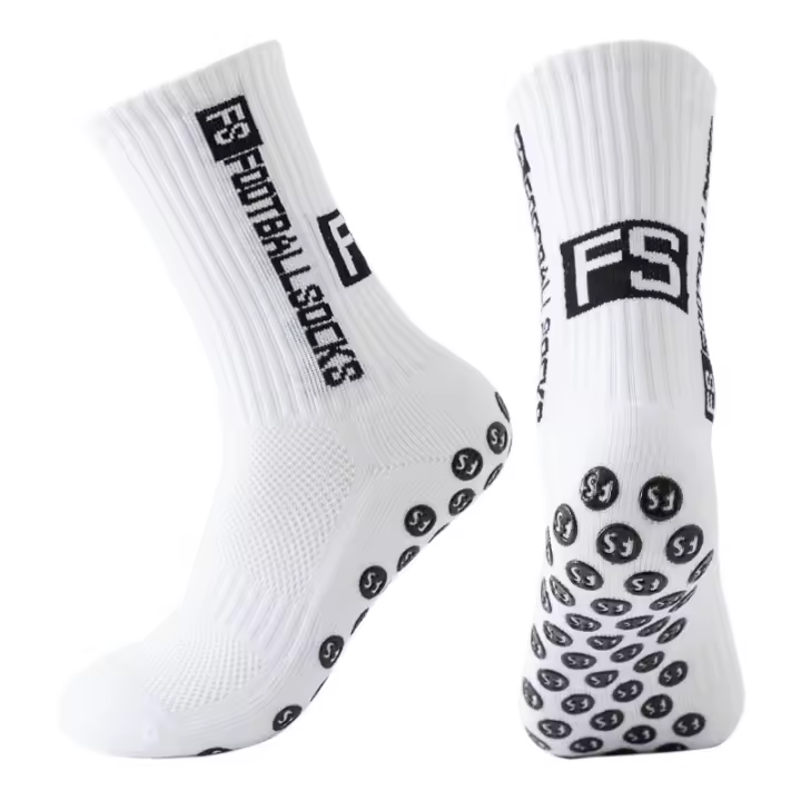Calcetines de Fútbol de Silicona con Agarre Estilo Redondo Antideslizante para Hombres y Mujeres - 1
