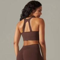 Sujetador deportivo a prueba de golpes para mujer, camiseta sin mangas para correr, ropa interior sexy para fiesta y yoga - details 36