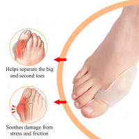 EiD-Gel de silicona separador de dedos de los pies, plantillas para juanete, ajustador de ectropión, Corrector de Hallux Valgus, almohadillas para el cuidado de los pies - details 18