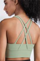 Top de Yoga Transpirable ZHUMU GYM Top de Deportiva de Verano con Espalda Cruzada para Mujeres - details 35