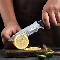 Cuchillo De Cocina Chef Forjado a Mano Acero Inoxidable Cebolla Y Carne Herramienta De Cocina Profesional Con Mango Cómodo - details 10