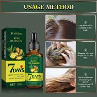 Jaysui Ginger Care Aceite Esencial Refrescante Nutritivo Folículos Del Cuero Cabelludo Fortalecimiento De Los Nutrientes Del Cabello - details 3