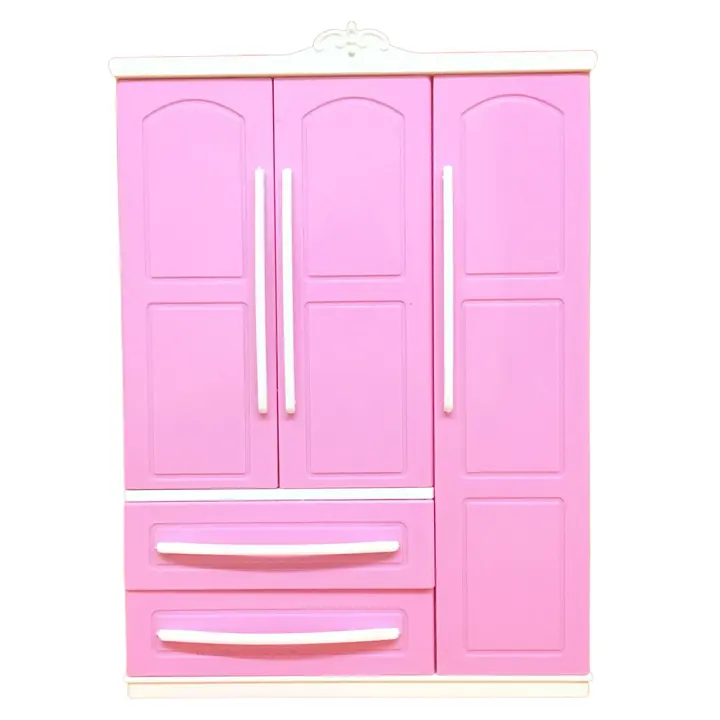 Organizador de Ropa de Muñeca Mini Princesa Adorno de Armario de Juego de Muñecas - 1