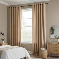 2 cortinas de lujo para dormitorio o sala de estar, estilo francés americano, con efecto oscurecedor. - details 3