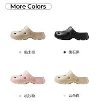 Agujero zapatos de verano al aire libre, zapatos de playa, bolsa de pie no maloliente, cabeza antideslizante, transpirable, uso exterior, zapatos con agujero para adultos - details 23