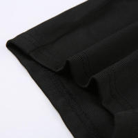 BUNO-mono informal para correr, peleles ajustados, color negro liso, sin mangas, cuello alto, monos deportivos para Fitness, trajes básicos que combinan con todo - details 24