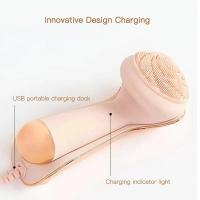 Cepillo de limpieza Facial recargable, herramientas para el cuidado de la piel, limpiador sónico eléctrico de silicona impermeable, masajeador de belleza Facial - details 7