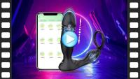 Leten Vibrador Vibrante 4en1 Anillo Prostalé de Masaje de Punto G Anal - details 1