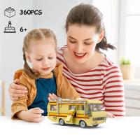 Bloques de construcción de coche Breaking Bad para niños, juguete de ladrillos para armar vehículo Camper, serie MOVE - details 0