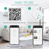 ORIA-termómetro inalámbrico para interiores y exteriores, Sensor higrómetro, registrador de datos Digital C/F, Bluetooth, medidor de temperatura y humedad, alarma - details 3