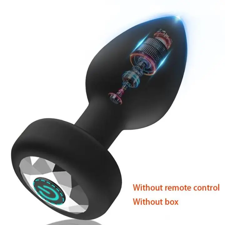 Vibrador Anal de 10 velocidades con Control remoto, tapón Anal, masaje de próstata, masturbador femenino, Juguetes sexuales para adultos para mujeres, hombres y Gay - 1