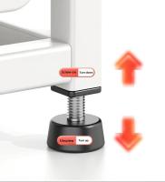 Organizador de binet extraíble debajo del fregadero, cajón deslizante de cocina, cesta de almacenamiento con asa, soporte para estante para platos y cuencos - details 16