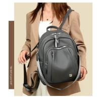 Mochila de cuero suave para mujer, bolso de un solo hombro, bolso escolar, bolso de viaje de gran capacidad, bolso de ocio versátil, moderno y nuevo. - details 8