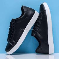 Nuevas zapatillas de deporte blancas de calidad al por mayor para hombres, zapatos planos de aire de diseño informal, zapatos negros puros, precio bajo, 45, marca famosa de fábrica - details 6