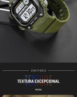SKMEI-reloj deportivo para hombre, cronómetro con luz trasera, cuenta atrás, resistente al agua, 5bar, alarma - details 3