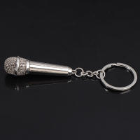 Llavero De Micrófono Hip-Hop De Metal Para Hombres Y Mujeres Llavero De Coche Accesorio Divertido Para Cantantes Regalo Ideal Para Bolso - details 5