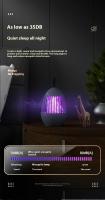 Nuevo Repelente de mosquitos LED de descarga eléctrica, dispositivo de carga USB portátil montado en la pared - details 6