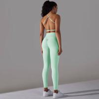 Conjunto de Yoga para Mujeres Sports Bra con Bolsillos, Leggings de Levantamiento de Glúteos, Zapatillas de Correr - details 12