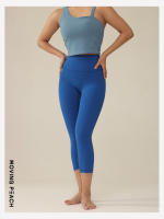 Pantalones Capri de melocotón móvil, pantalón de Yoga de cintura alta, suave, Fitness, recortado con bolsillo, ACT - details 11
